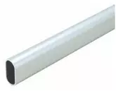 RAIL OVAL TUBE C/PLATED-15MM X30MMX3.6M